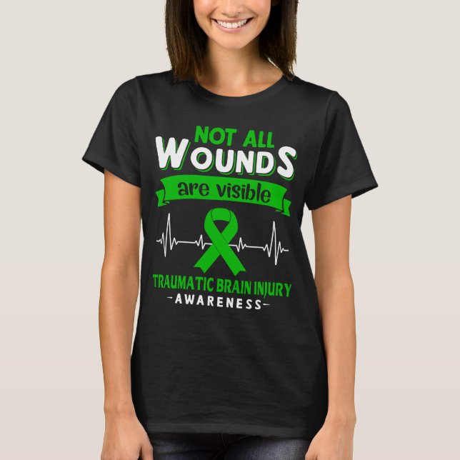 Camiseta No Todas Las Heridas Son Lesiones Cerebrales Traum (Anverso)