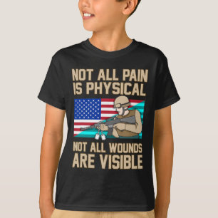Camiseta No Todas Las Heridas Son Visibles Cinta G De Conci