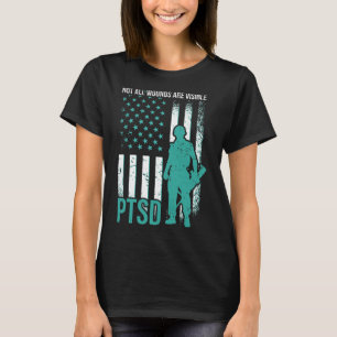 Camiseta No Todas Las Heridas Son Visibles - Conciencia Del