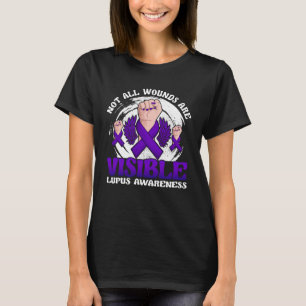 Camiseta No Todas Las Heridas Son Visibles Lupus Warrior Pu
