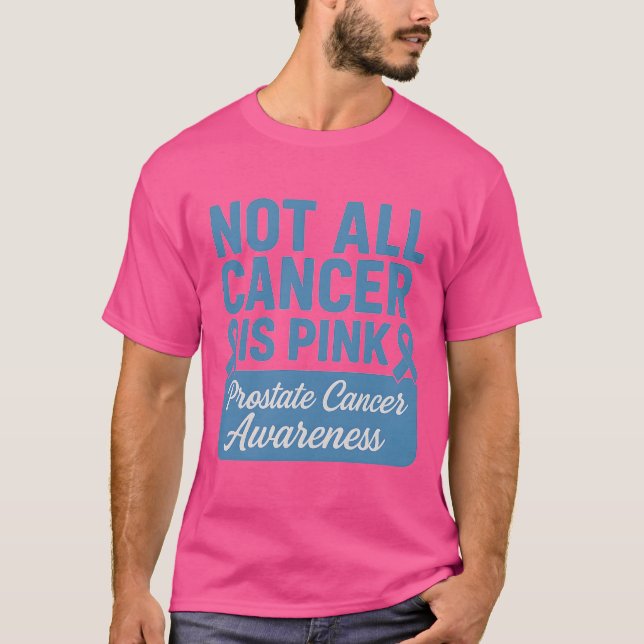 Camiseta NO TODO EL CÁNCER ES CONCIENCIA PINK SOBRE EL Cánc (Anverso)