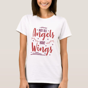 Camiseta No todos los ángeles tienen alas