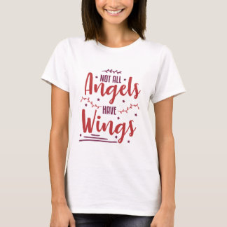 Camiseta No todos los ángeles tienen alas