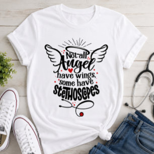 Camiseta No Todos Los Ángeles Tienen Alas Algunos Tienen Es