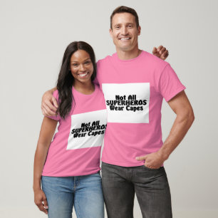 Camiseta No todos los cabos del desgaste de SUPERHEROS