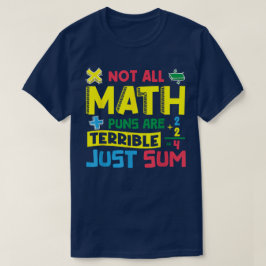 Camiseta No Todos Los Chistes Matemáticos Son Terribles Sol