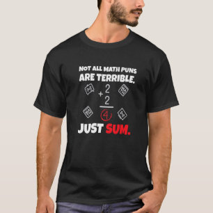 Camiseta No todos los Chistes matemáticos son terribles sól