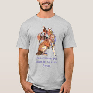 Camiseta No todos los coyotes Inspiradores humanos de Voice