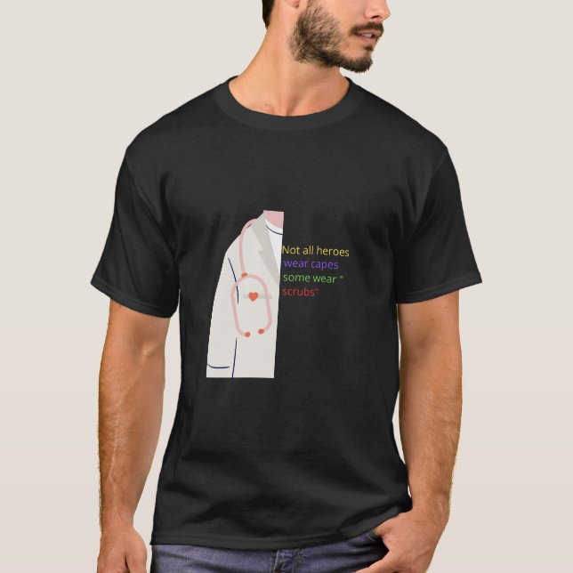 Camiseta No Todos Los Héroes Llevan Capas - Algunos Usan Bo (Anverso)