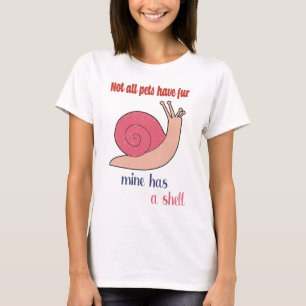 Camiseta No Todos Los Mascotas Tienen Mina De Piel Con Shel