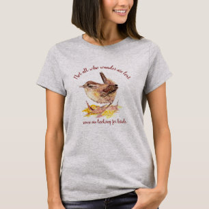Camiseta No todos los que perdieron - algunos buscando pája