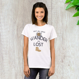 Camiseta No todos los que se pierden