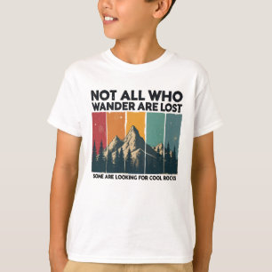 Camiseta No Todos Los Que Se Pierden Algunos Buscan C