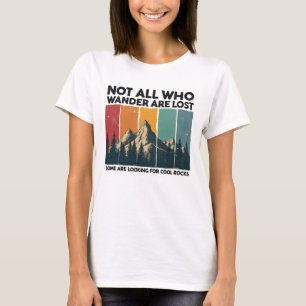 Camiseta No Todos Los Que Se Pierden Algunos Buscan C