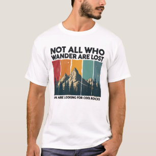 Camiseta No Todos Los Que Se Pierden Algunos Buscan C