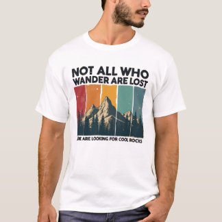 Camiseta No Todos Los Que Se Pierden Algunos Buscan C