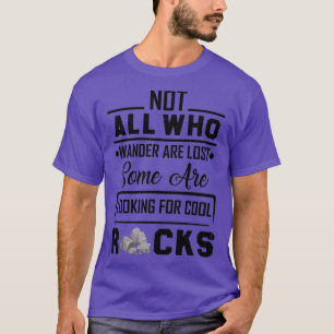 Camiseta No todos los que se pierden algunos están buscando