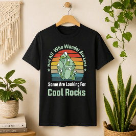 Camiseta No Todos Los Que Vagan Están Perdidos Vintage 