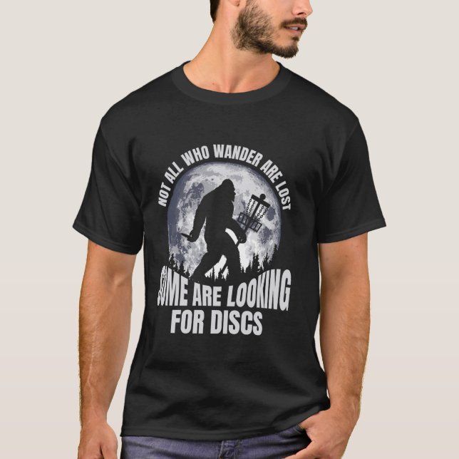 Camiseta No Todos Los Que Wander Están Perdidos Disk Golf B (Anverso)
