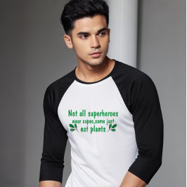 Camiseta No todos los superhéroes llevan gorras :Funny Vega