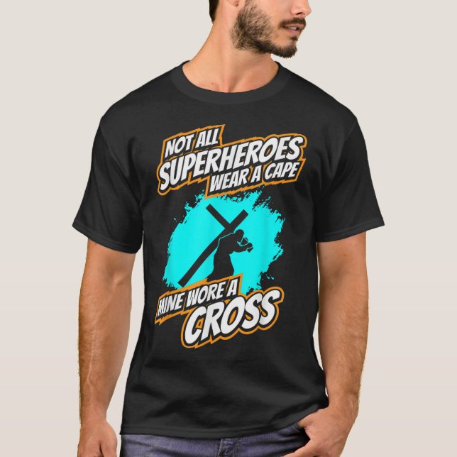 Camiseta No Todos Los Superhéroes Llevan Una Mina De Cabo C (Anverso)