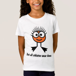 Camiseta No todos los zapatos del desgaste de los atletas -