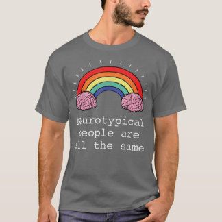 Camiseta No todos podemos ser un autismo neurotípico de la 