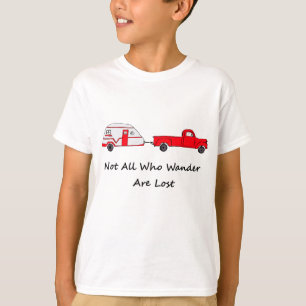 Camiseta No todos que Wander es caravana perdida del