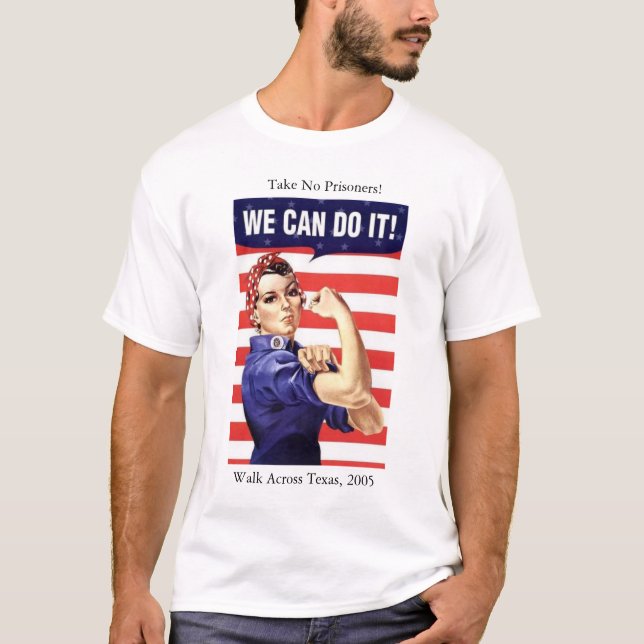 Camiseta ¡No tome a ningún preso! (Anverso)