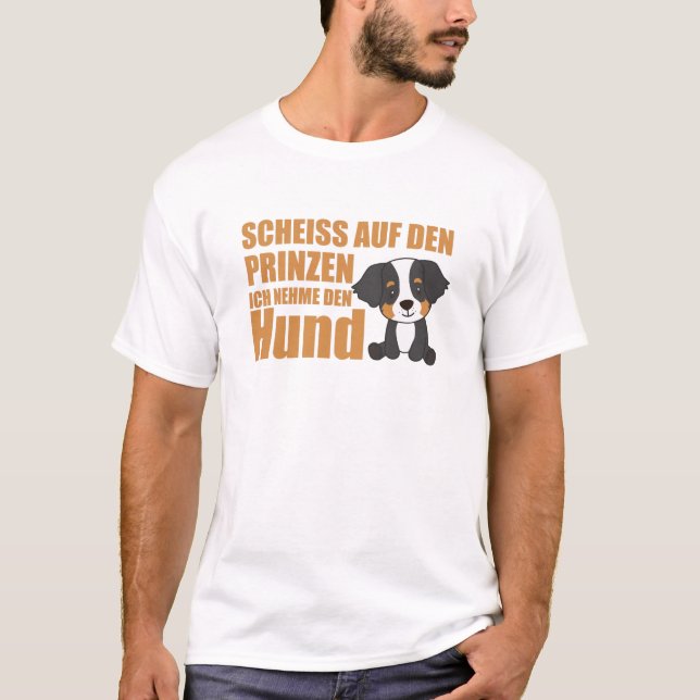 Camiseta No tomes el príncipe que llevaré la montaña de Ber (Anverso)