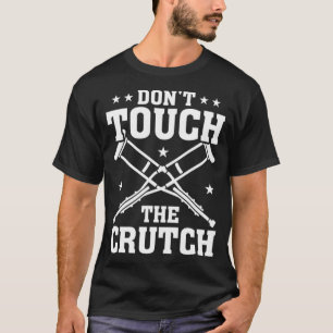 Camiseta No Toque El Hoodie De Pulmación De Huesos Rotos Cr