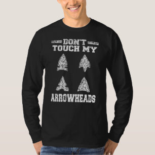 Camiseta No toque la caza de alforjas