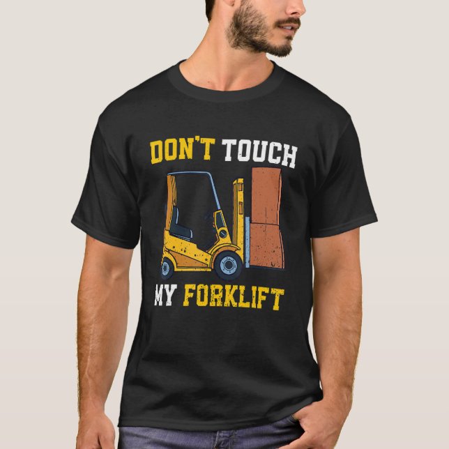 Camiseta No toque la ópera de almacén certificada de mi ele (Anverso)