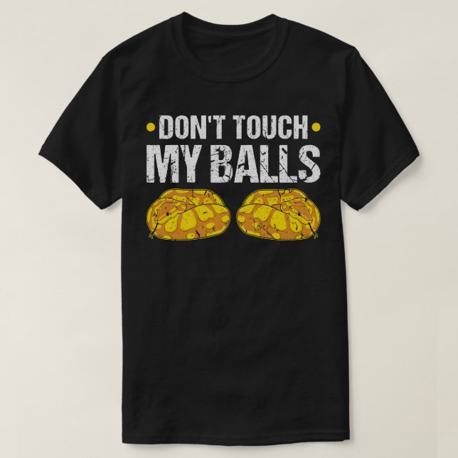 Camiseta No toque mi bola Snake Python (Diseño del anverso)