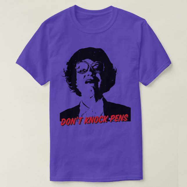 Camiseta No toquen pestañas (Diseño del anverso)