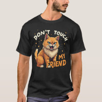 No toques a mi amigo - Diseño de gatos de jengibre