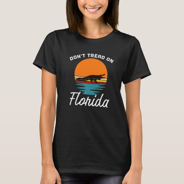 Camiseta No toques en Florida Ron Desantis 2024 1 (Anverso)