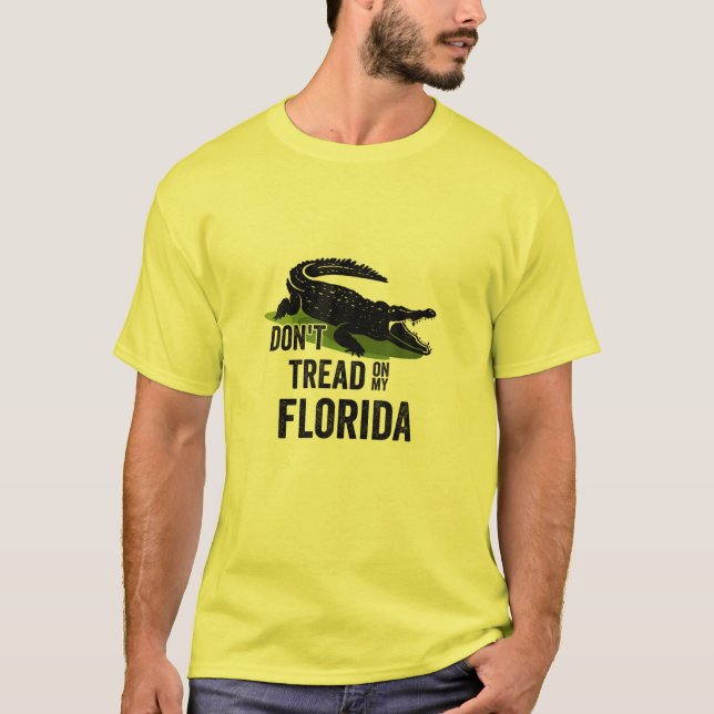 Camiseta No toques en mi Florida (Anverso)
