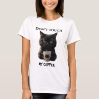 No toques mi café divertido