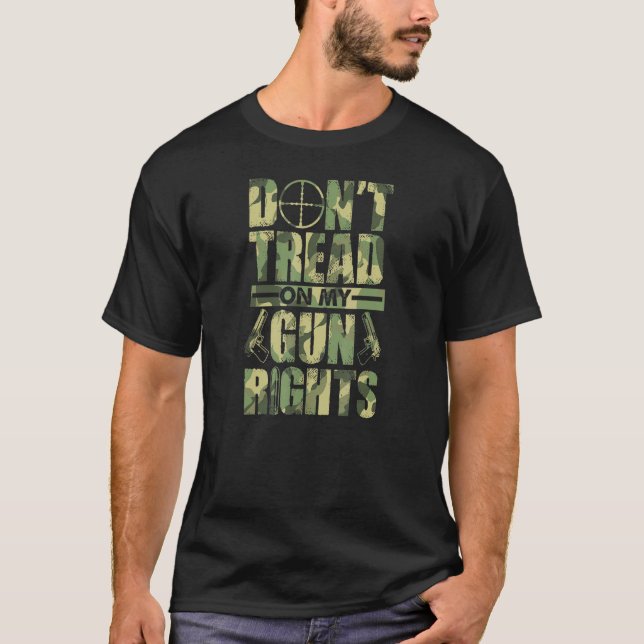Camiseta No toques mi derecho a las armas Pro 2a Segunda en (Anverso)