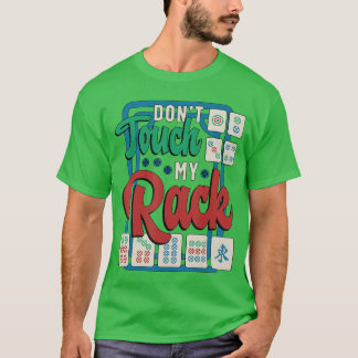 Camiseta No toques mi estante Barajando juego de mesa de Ma