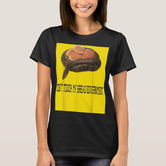 Camiseta No toques mi pan con el pan (Anverso)