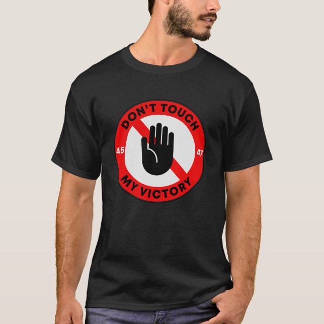 Camiseta "No toques mi victoria", republicano (Anverso)