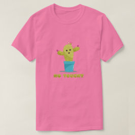 Camiseta No Touchy - Cactus feliz - Kawaii