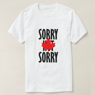 Camiseta No triste triste (versión canadiense)