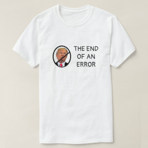 Camiseta No Trump Fin de un Error