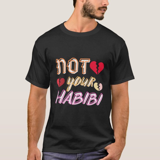 Camiseta No tu habibi (Anverso)