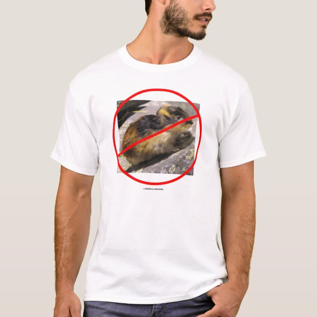 Camiseta No un leming (humor del leming) (Anverso)