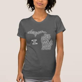 Camiseta No uno en millón de Michigan