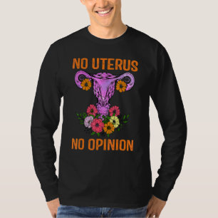 Camiseta No Útero No Opinión Mi Cuerpo Elección Ocúpate De 